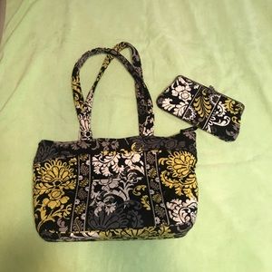 Vera Bradley Purse and Wallet Set